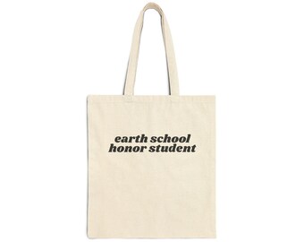 Cotton Canvas Tote Bag