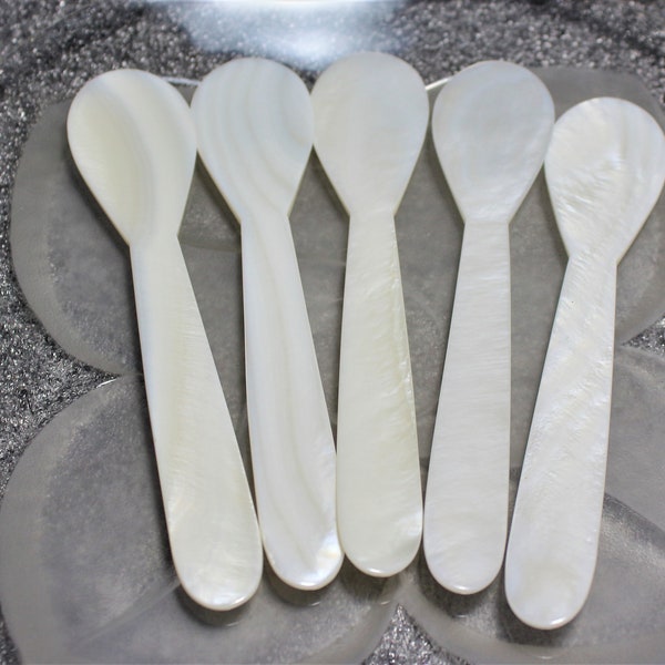 Mother of Pearl Spoons Etsy