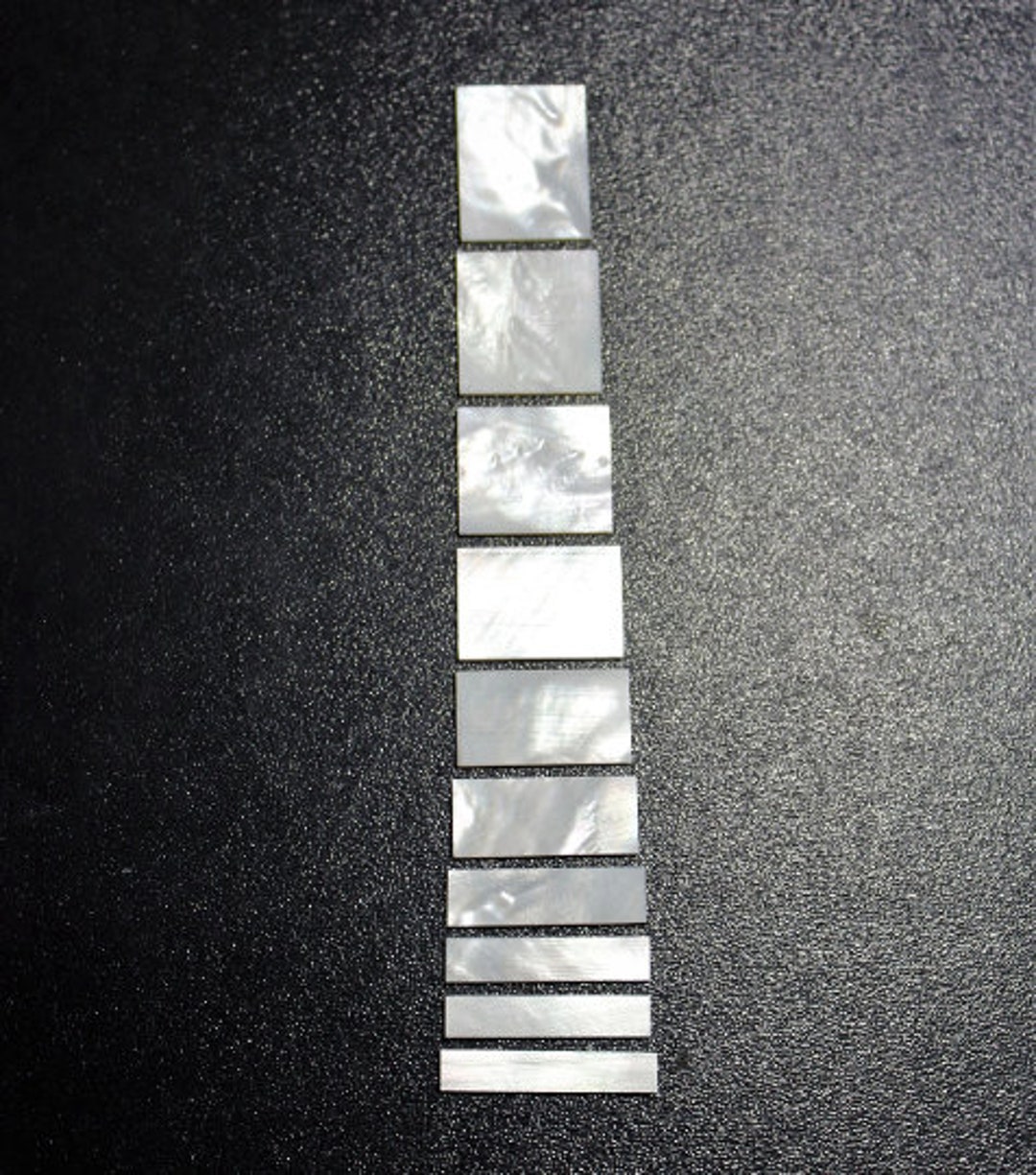 White Mother-of-pearl Guitar Inlay Set Pre-cut. Unpolished - Etsy