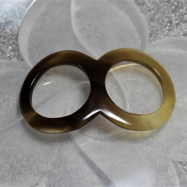 Horn Scarf Ring