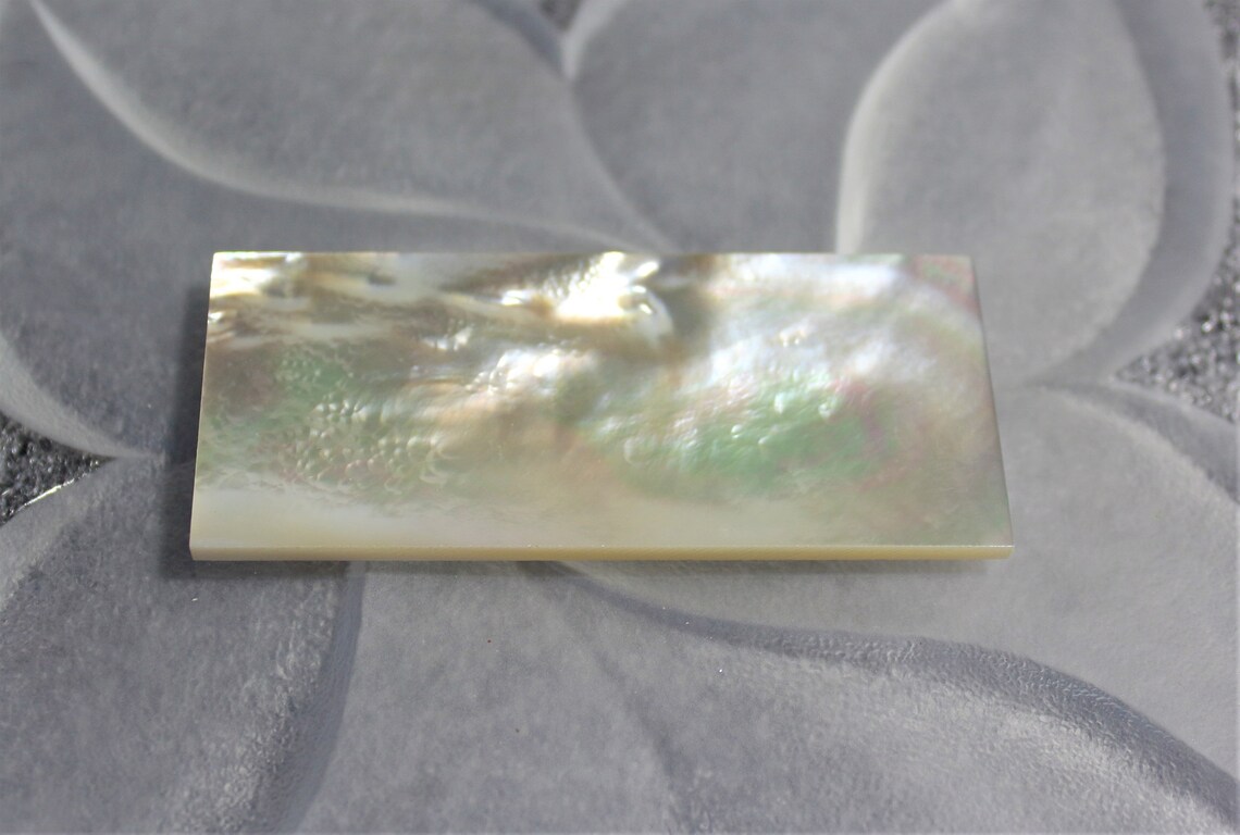 PREMIUM Mother of Pearl Inlay Material 70mmx30mmx 3.0mm Etsy