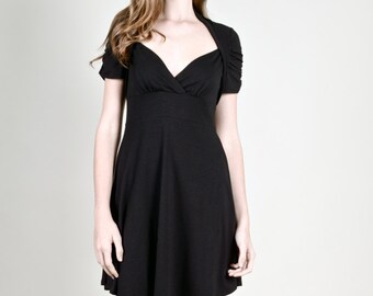 Black Modal Jersey  - Mika Dress