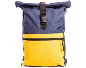 Wasserdichter Laptop-Rucksack, handgefertigter Laptop-Rucksack, handgefertigter Laptop-Rucksack, Retro-Rucksack, Retro-Rucksack, Schulrucksack für Männer und Frauen, unisex