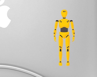 Crash Test Dummy - High-Quality Printed Vinyl Decal Aesthetic Stickers, Cool Car Decals or Laptop Stickers
