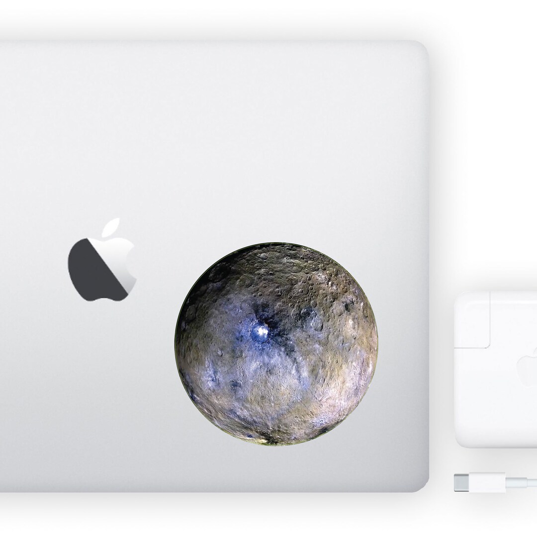 Ceres Dwarf Planet Decal Space Planet Sticker - High-quality Custom ...