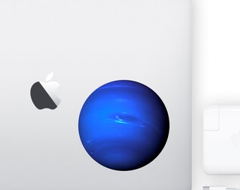 Planet Neptune Decal Space Planet Sticker - High-quality Custom Vinyl Decal Space Decal Solar System Sticker