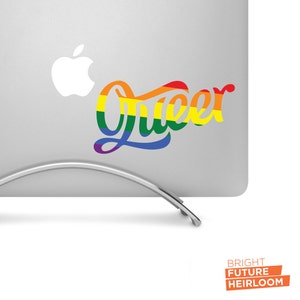 Queer Pride - High-Quality Printed Vinyl Decal Aesthetic Stickers, Cool Car Decals or Laptop Stickers