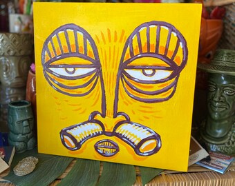 Mr. Bali Hai Tiki Pop Painting (MBH1)