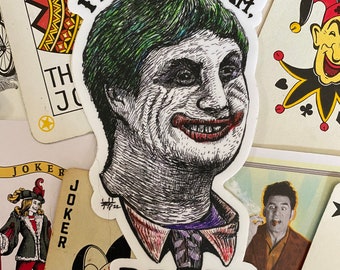 I’M THA JOKAH BABY Joker Matte Vinyl Sticker