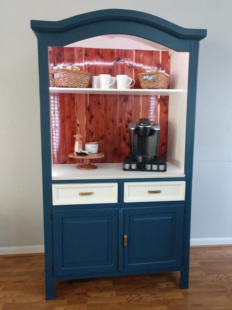 Upcycled Coffee Bar beverage bar wine bar rustic coffee image 0