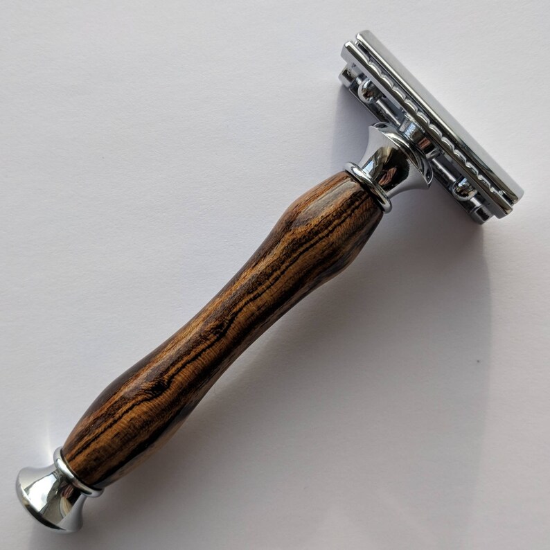 Wooden Safety Razor Handmade Safety Razor Mexican Bocote Etsy