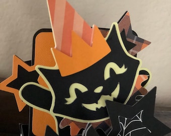 SPOOKY!  Halloween box card