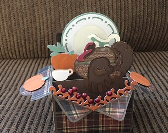 Thanksgiving pop up card