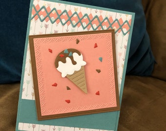 Ice Cream lover 3D pop up card