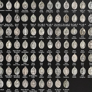 Religious medals store of saints