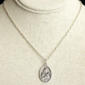 Saint Therese Necklace. Catholic Necklace. St Therese Medal Necklace ...