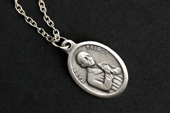 Matt Talbot Necklace. Catholic Necklace. Matt Talbot Medal