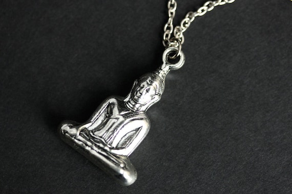 Skinny Buddha Necklace Indian Charm Buddhist - Buddhist Charms And Pendants Skinny Buddha Necklace Indian Charm Buddhist - Buddhist Charms And Pendants