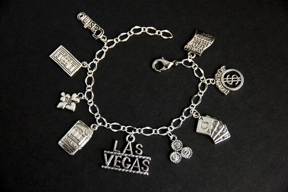 VEGAS - Casino Inspired Charm Bracelet | veryDonna