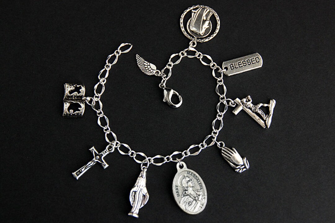 Saint Mary Magdalene Bracelet. Christian Bracelet. St Mary - Etsy