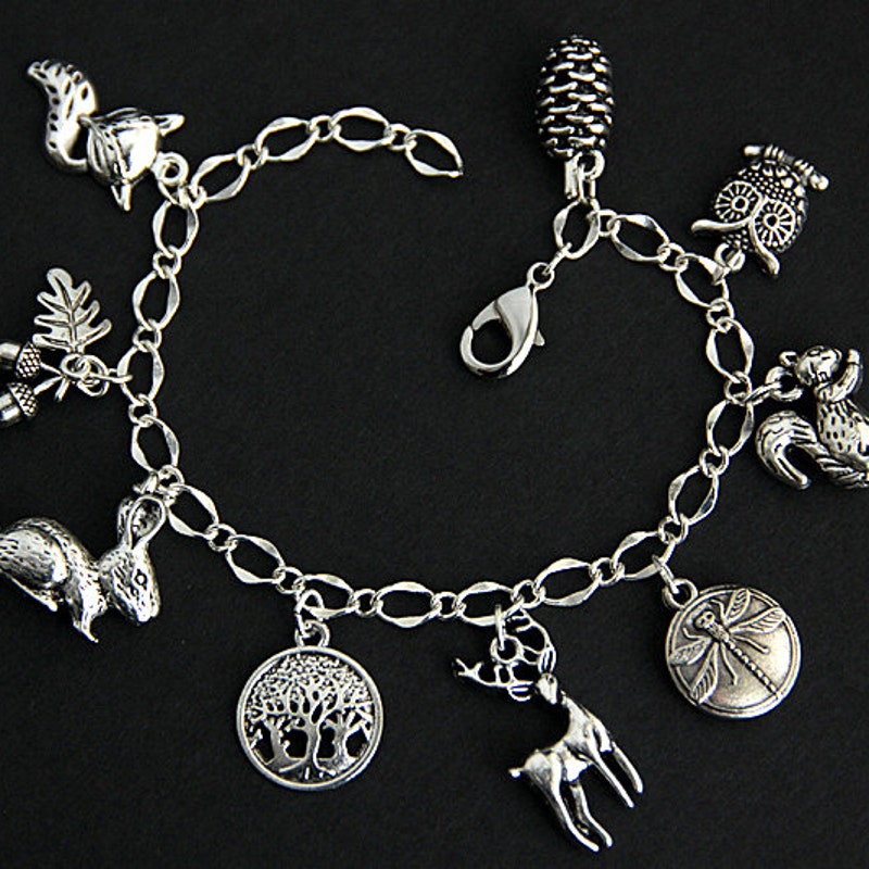 Into The Forest Charm Bracelet main image 1