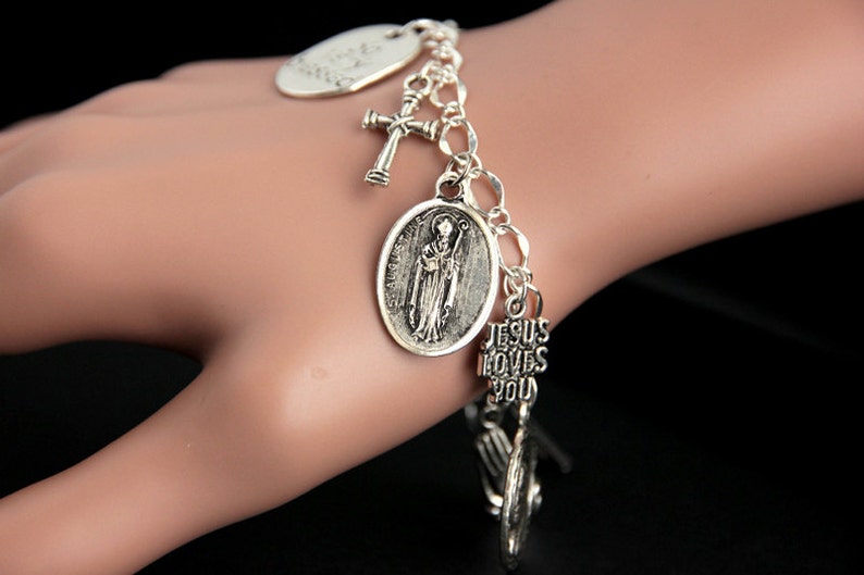 Saint Augustine Bracelet. Catholic Bracelet. St Augustine Etsy