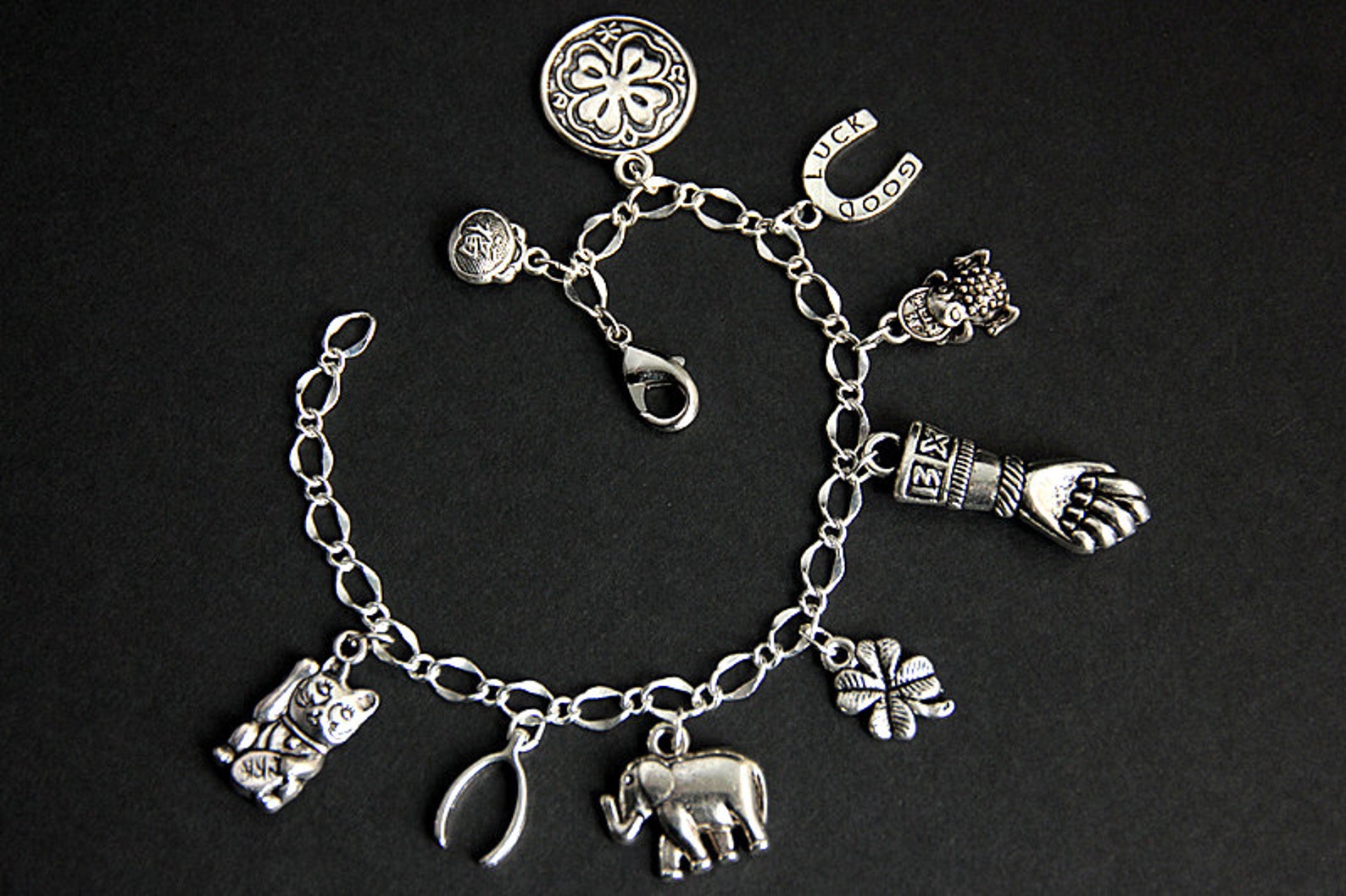Good Luck Bracelet. Lucky Charm Bracelet. Lucky Bracelet. Good Fortune