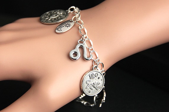 Leo charm bracelet best sale