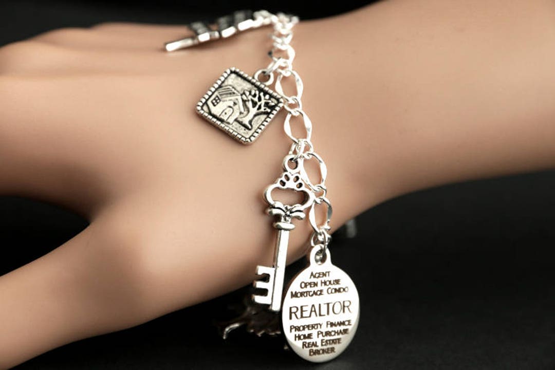 Buy Real Estate Real Estate Agent Charm Realty  Silver Handmade Online in India