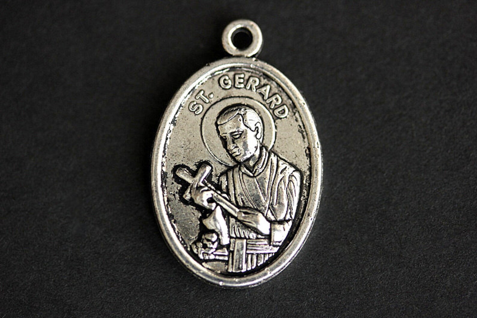 Saint Gerard Necklace. Catholic Saint Necklace. St Gerard Etsy