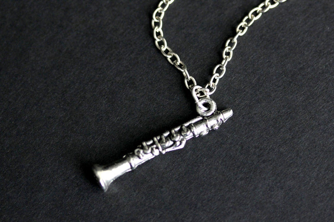 Necklace. Musical Instrument Charm Necklace. Music Etsy UK