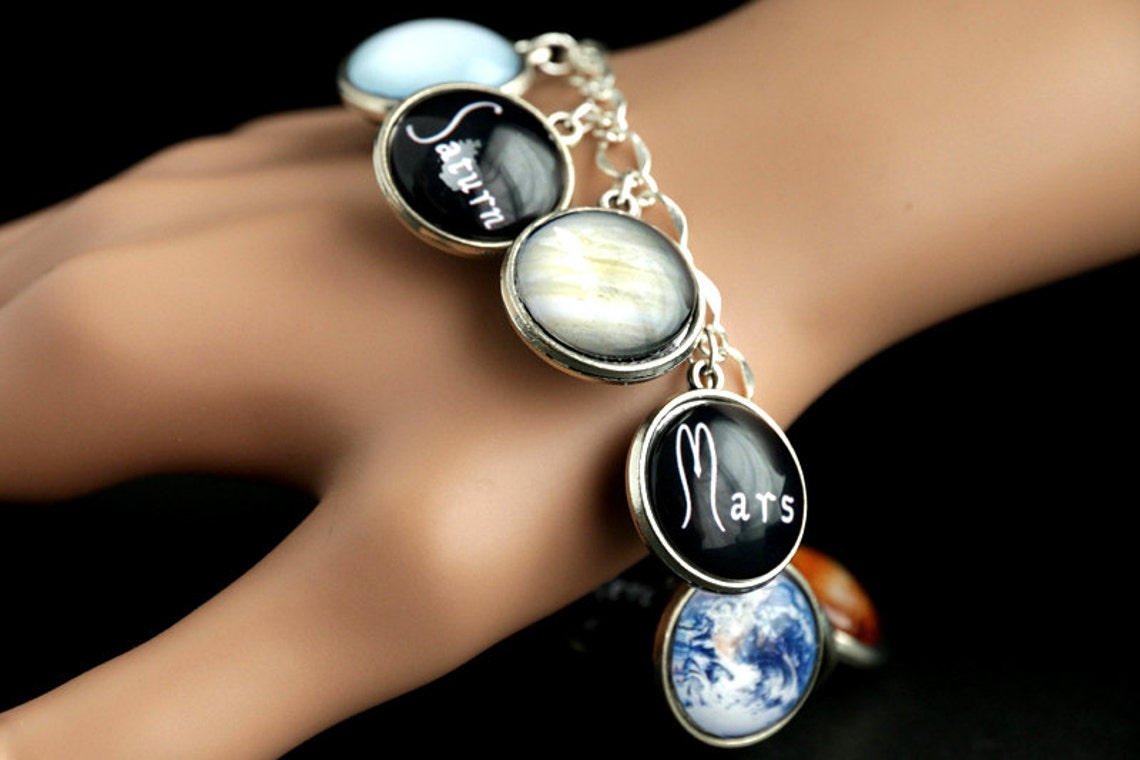 Solar System Bracelet. Universe Bracelet. Bracelet. Etsy