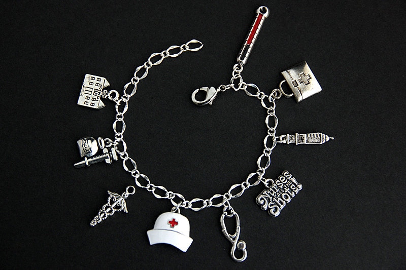 Braccialetto Personalizzato Per Infermiera "La Migliore Del Mondo" - Regalo In Metallo Argento Per Donne, Mediche E Professioniste Sanitarie - 2