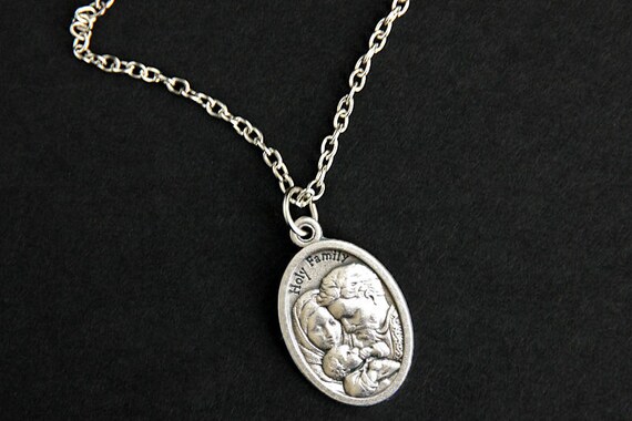 Catholic charm necklace sale