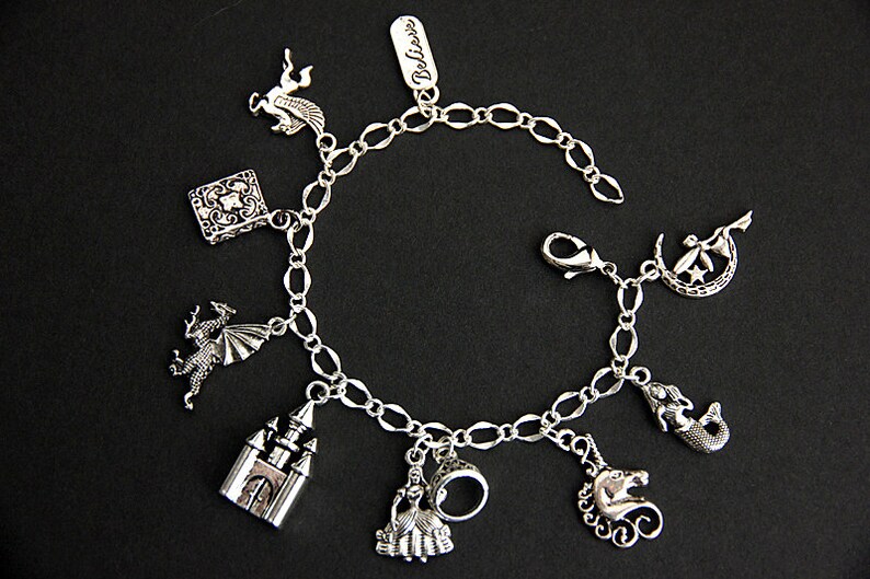 Fantasy Bracelet. Fairy Tale Charm Bracelet. Story Book Etsy