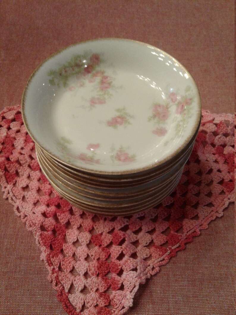 Vintage Jean Pouyat Limoges Fruit/dessert Bowls Etsy