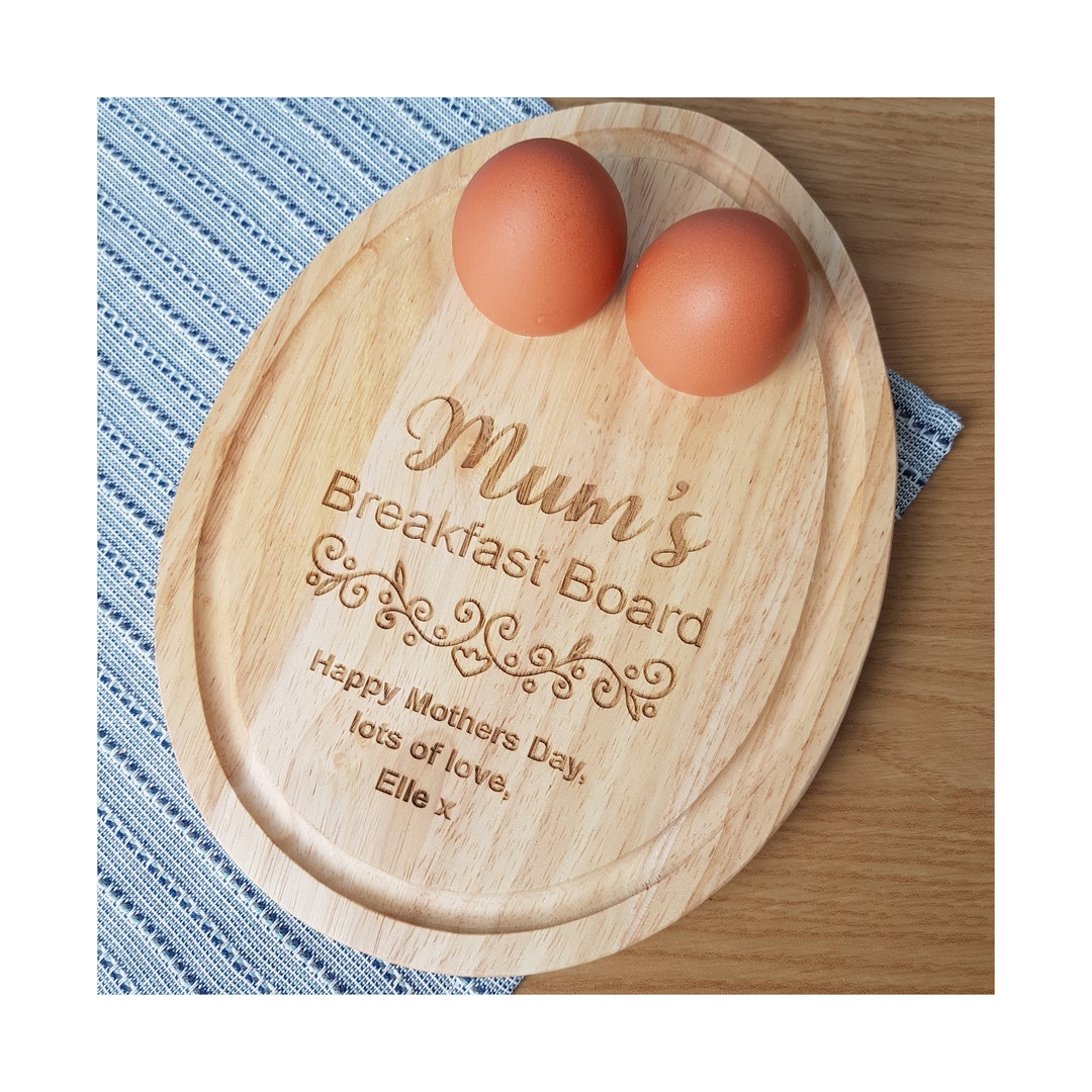 Tablero De Huevos Dippy Personalizado, Tablero De Desayuno Con Temática