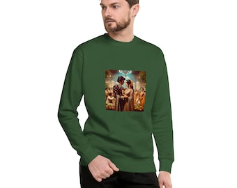 Bollywood Love Scene - Unisex Premium Sweatshirt