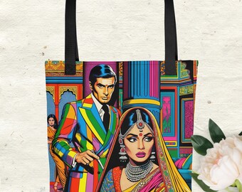 Bollywood Vintage Spy - Tote bag