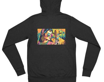 Bollywood Retro Spy Thriller | Zip Up Hoodie