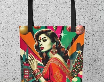 Bollywood XMas Glamour - Tote Bag