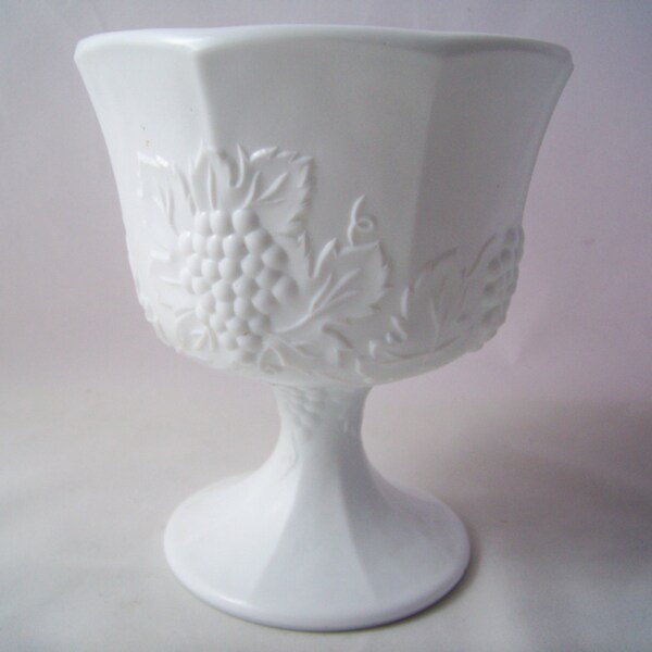 Milk Glass Table Setting Etsy