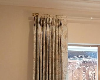 Finials Polished Brass Satin Brass Curtain Finials Etsy