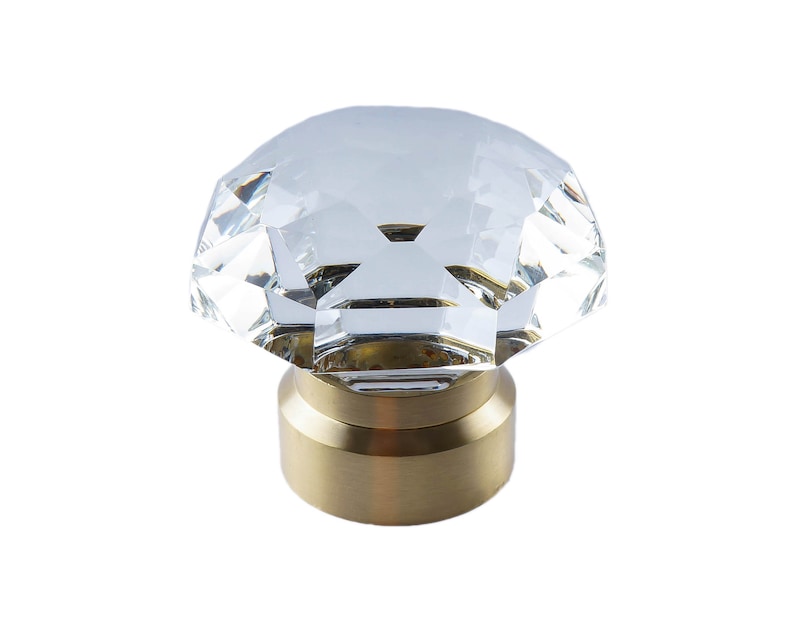 Acrylic Finial for Lucite Acrylic or Metal Drapery Rod Etsy