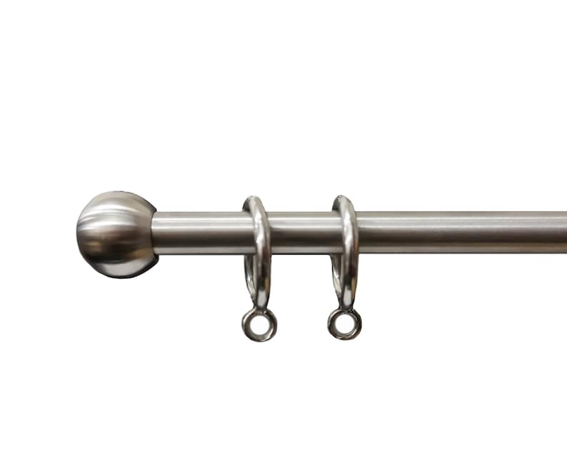 Cafe Hardware 1/2 Diameter Stainless Steelmetal Etsy