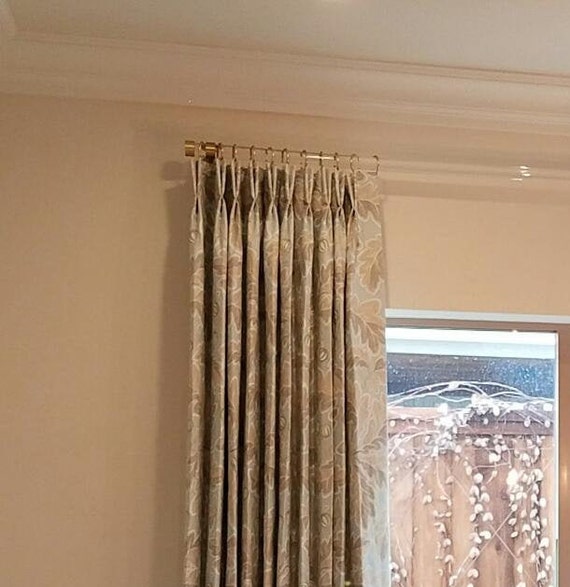 End Cap Or Finial For Lucite Acrylic Or Metal Drapery Rod Etsy