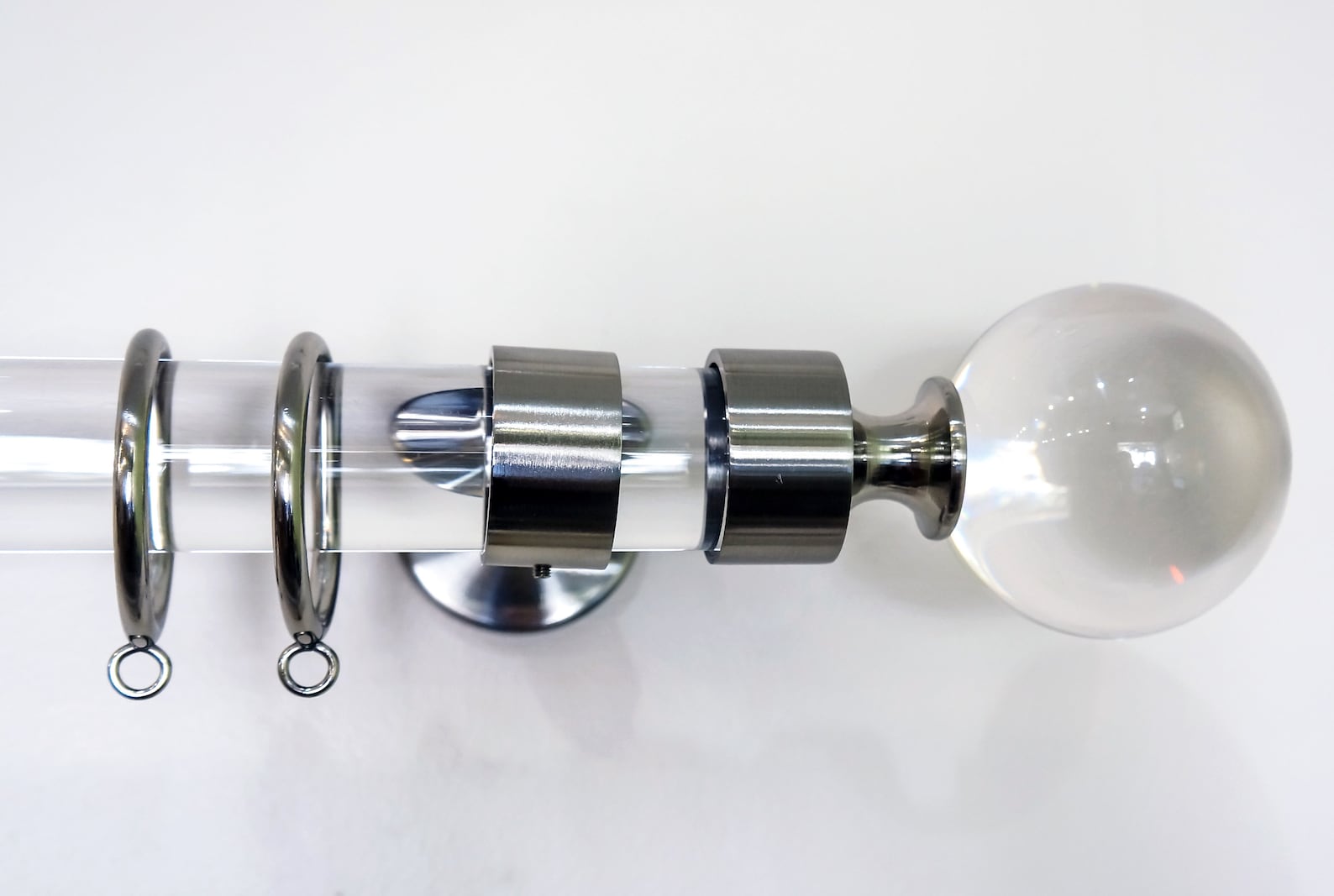 Custom Length Acrylic Drapery Rod Etsy