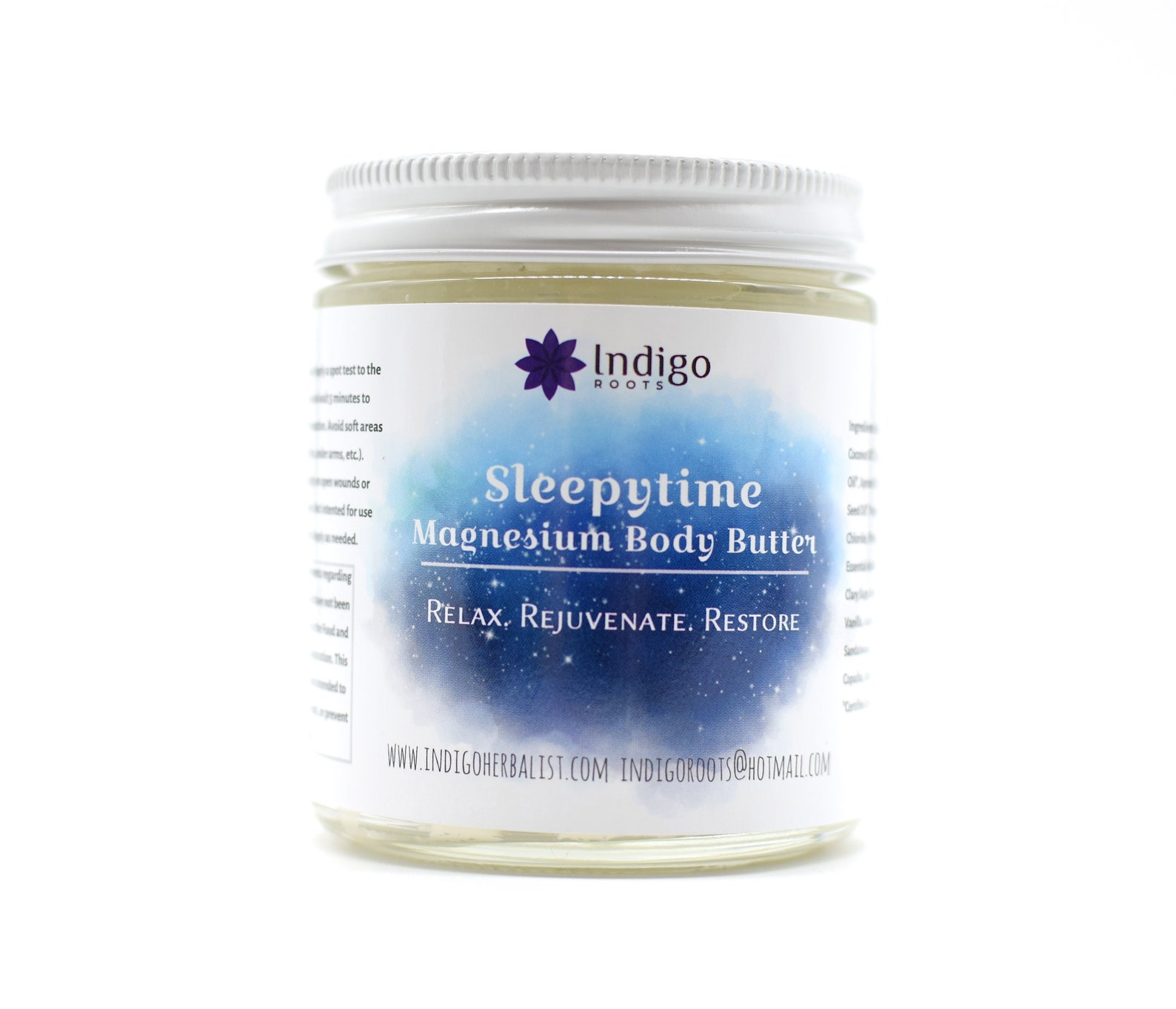 Sleepytime Magnesium Body Butter 4oz Etsy