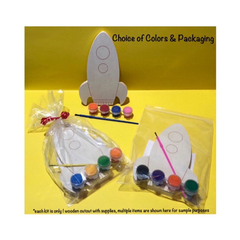 Rocket Party Favors Space Party Favor Outer Space Theme Etsy
