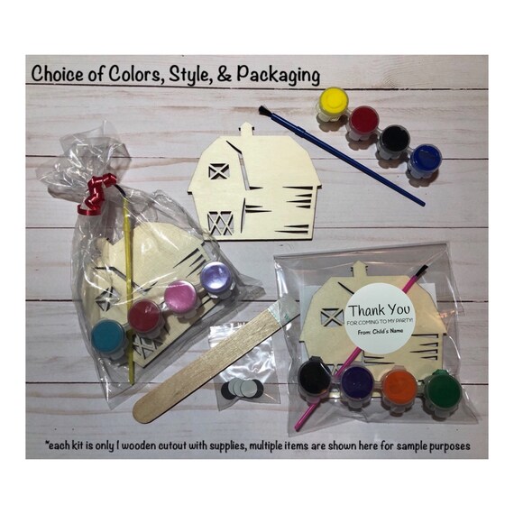 Barn Party Favors Farm Theme Party Barnyard Birthday Etsy